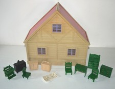 LOT MAPLE TOWN vintage MAISON PETITS MALINS EPOCH meubles Sylvanian Familie 1985