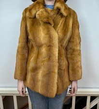 Echte Pelzjacke Rotfuchs Fuchs Pelz Fuchspelz  Damen Gr. M / 38