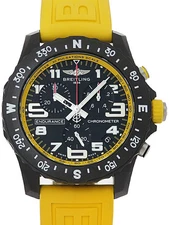 BREITLING Endurance Pro X82310 Black Case Size 45mm Men's Used Watch #10139