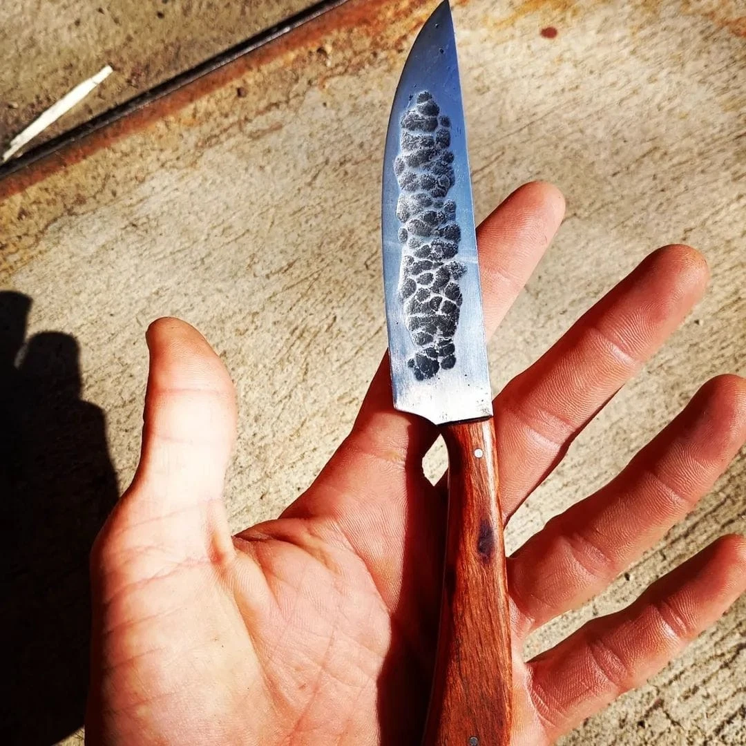 Custom Yakut handmade knife, Forged knife for hunting and fishing with Sheath.