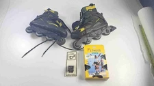 ROSSIGNOL Hyper Step-In Skate Inline Roller Blades Skates Men's Size 12 + Extras