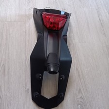 Portatarga con fanale posteriore per KTM 690 Duke anno 2014 ottime condizioni