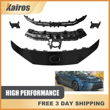 Fits 2025-up Toyota Camry Front Upper Grille/Cover Molding W/O Radar Hole