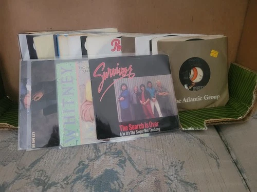 Lot of 25-1980's 45 RPM Records-R&B Dance/Pop-M Jackson,Prince&many more-Tested