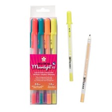 SAKURA Gelly Roll Moonlight 16 Pack, 10 Bold point, Bright Opaque Ink Gel Pe...