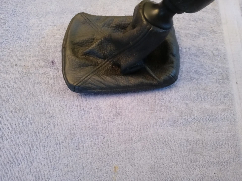 Saab 9-5 1999-09 OEM arranque de cambio de marchas y perilla manual transmisión de 5 velocidades cuero Foto 3 de 4