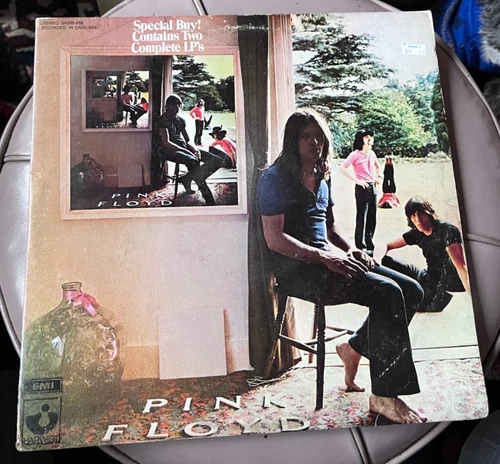 Pink Floyd-UMMAGUMMA-Live and Studio-2 LPs-Capitol EMI Harvest SKBB 388