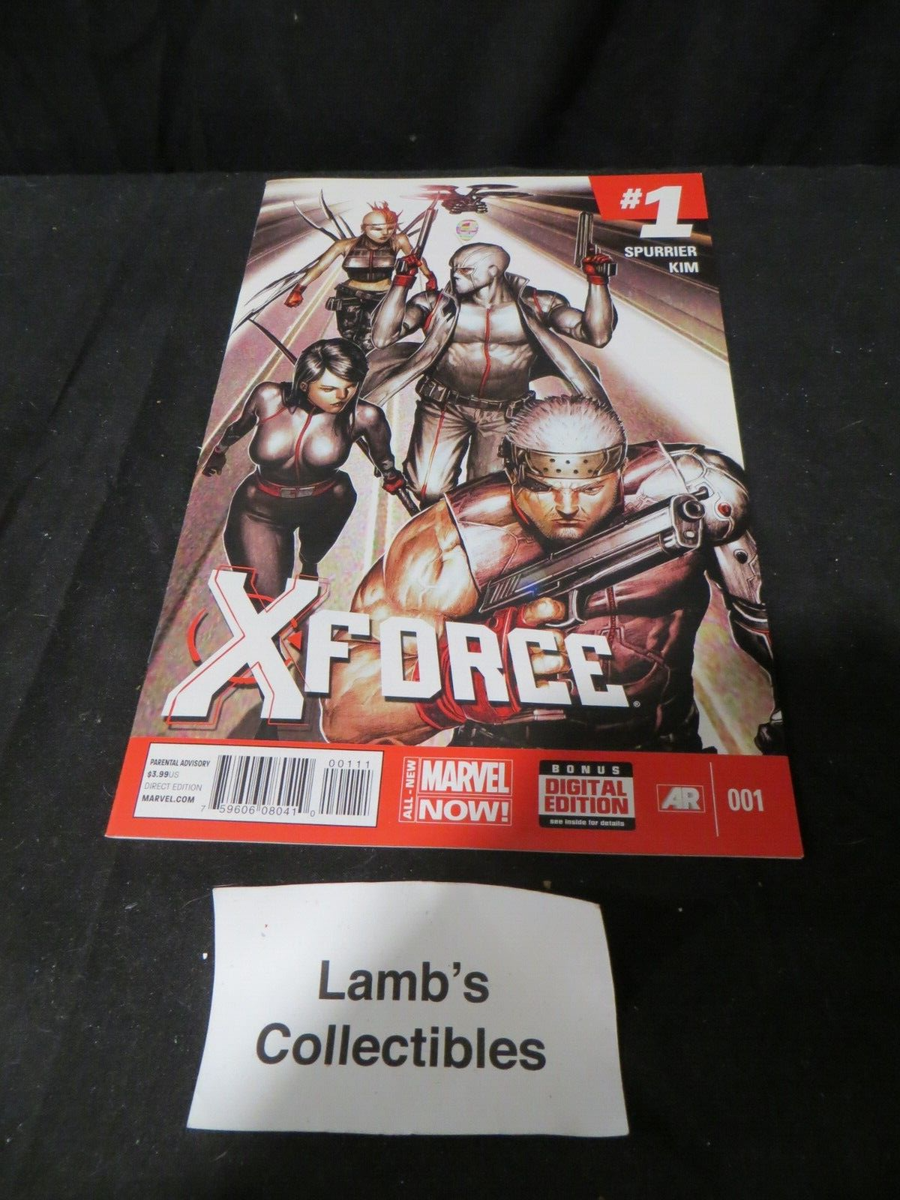 X-force #1 Apr 2014 Marvel Comic Book Kim Spurrier BCW