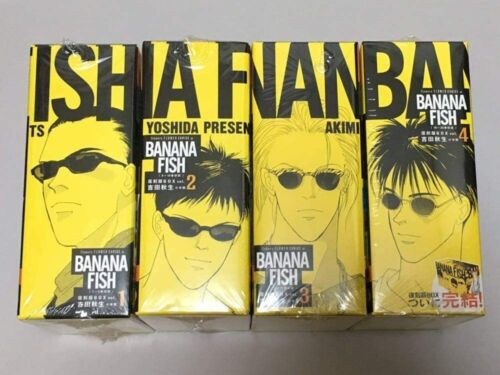 BANANA FISH Reprint Version 1- 4 BOX Completion Special Set w/ NEWYORK  SENSE 9784099430085 | eBay