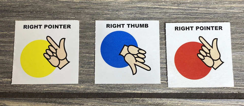 Peças de reposição para cartões de colocação Milton Bradley Twister 2002 - Imagem 2 de 2