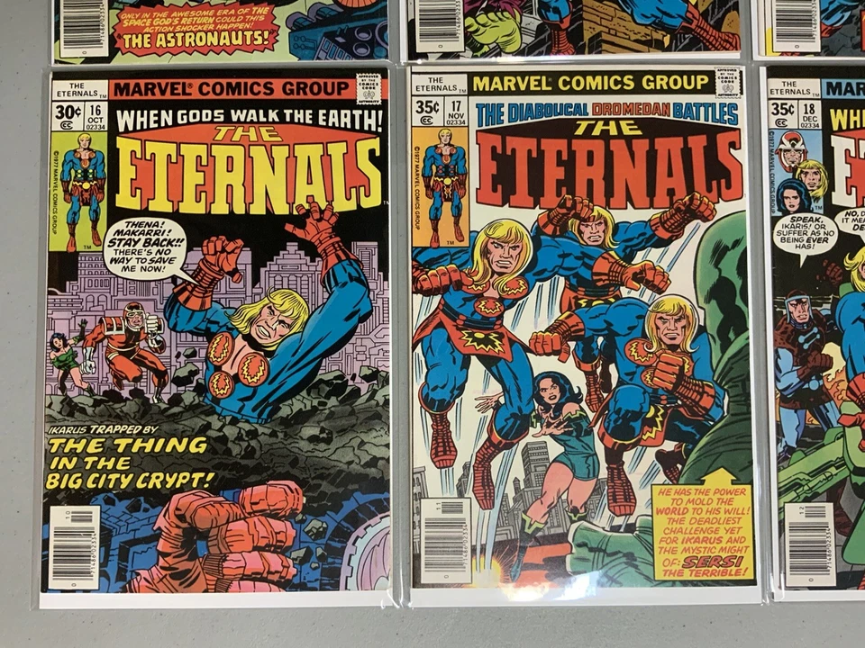 🔥Key MCU Lot🔥Eternals Vol.1 1977 #13 14 15 16 17 18🔥VF+(8.5) 1st Appearances - Image 4 of 4