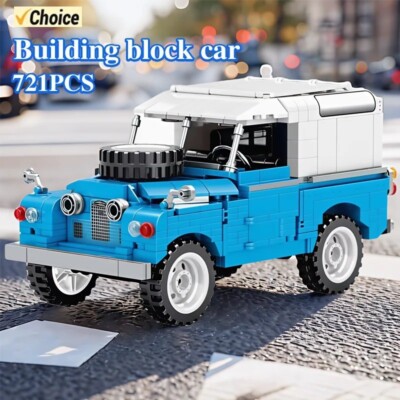 Land Rover Defender S2 721PCS Baustein Set Offroad Oldtimer Steine