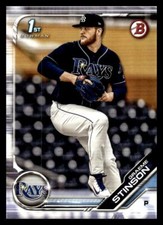 2019 Bowman Draft #BD-116 Graeme Stinson Tampa Bay Rays