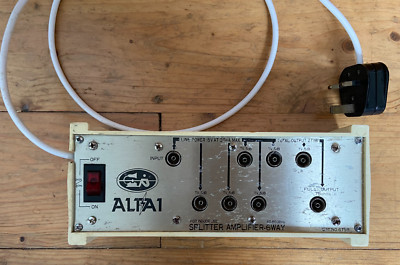 Altai 6TVB   Antenne 6-Wege High Gain Splitter Verstärker (40 - 860 MHz)