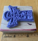 Stampin Up Valentine’s Day String of Hearts Boy Girl Child Overalls Rubber Stamp — photo 9