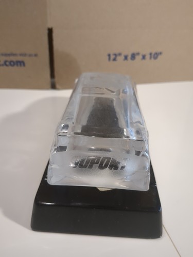 Jeff Gordon Collectible Shannon Crystal Race Car #24 Hand Crafted W/ Stand - Bild 4 von 7