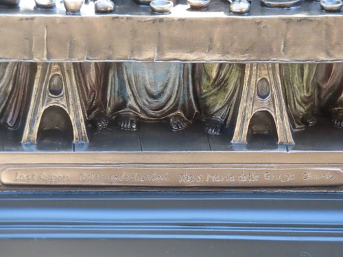 Veronese Collection "Last Supper" By Leonardo da Vinci 36cm Long Bronzed Classic - Picture 10 of 12