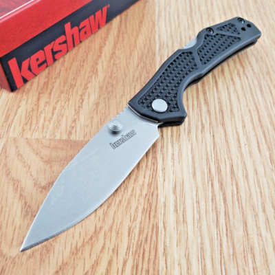 Kershaw Debris Folding Knife 2.75'' D2 Tool Steel Blade Glass Filled Nylon Handle