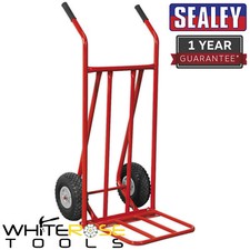 Image of Sealey Sack Truck with Pneumatic Tyres Folding 150kg Capacity