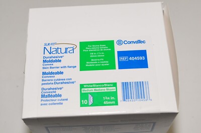 10 ConvaTec REF 404593 SUR-FIT Natura Durahesive Barrier 7/8''-1.25'' (22mm-33mm)