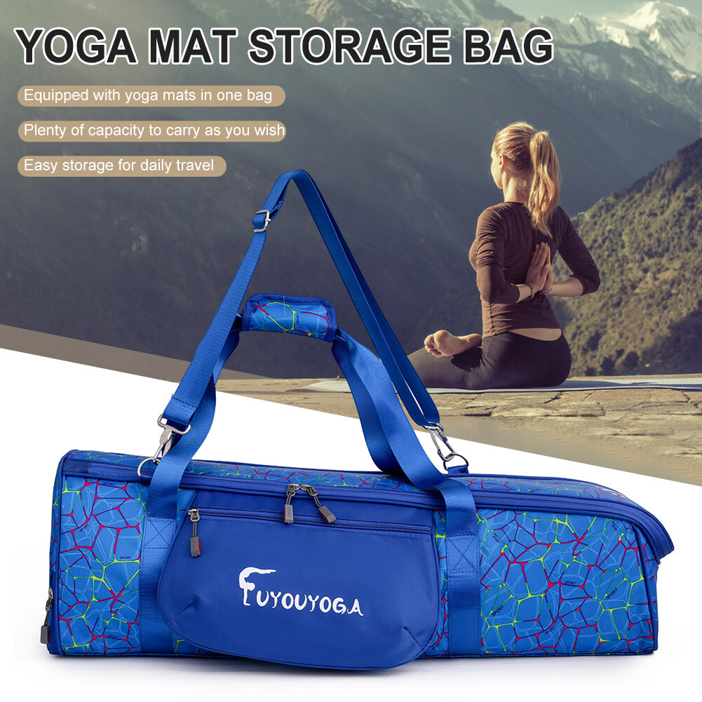 Fitness Bag Waterproof Waterproof Portable Gym Bags for Men Women (Blue