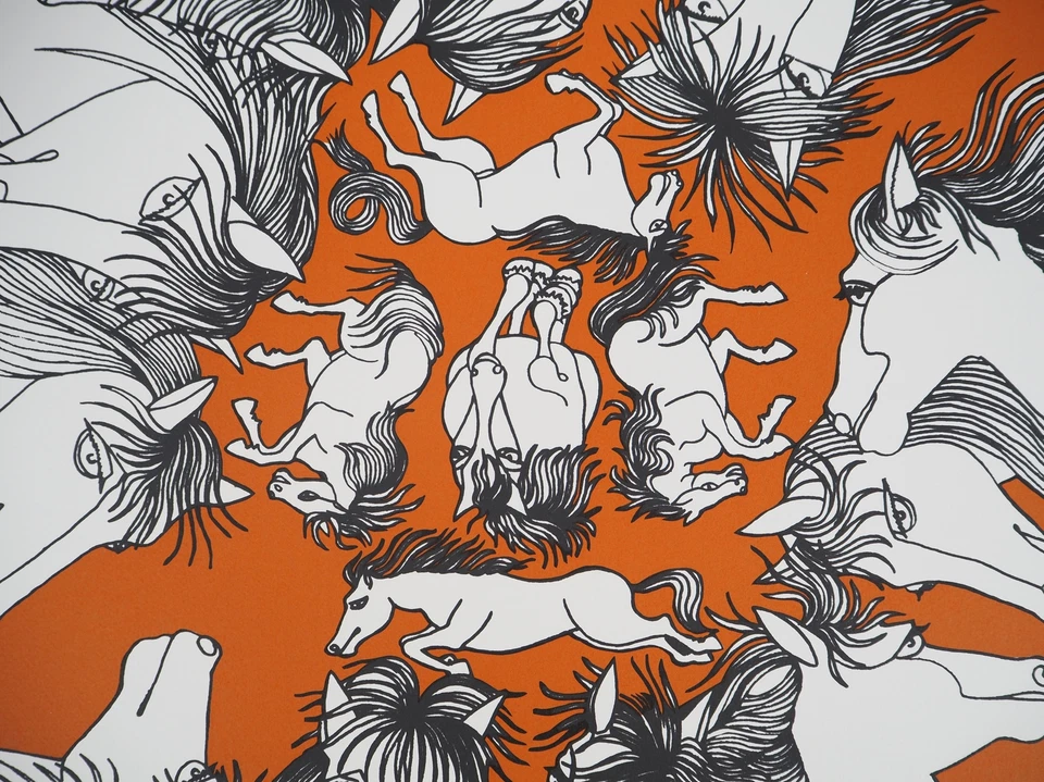 Jean MARAIS : Hommage au cheval, Lithographie signée - Photo 4/4