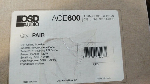 trimless ceiling speakers