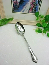 Oneida  Profile   ST.  LOUIS    Stainless Steel  Pierced Slotted Serving Spoon