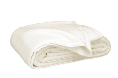 Matouk Sintra Blanket, Full/Queen, Ivory, NWT 100% Egyptian cotton