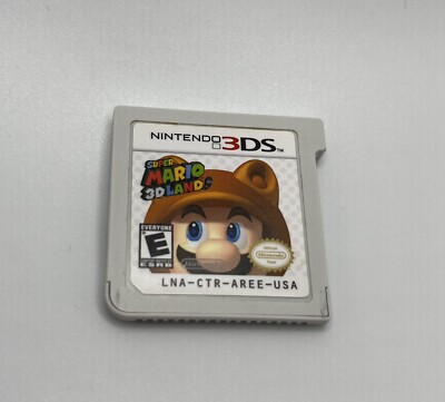 Super Mario 3D Land (Nintendo 3DS, 2011) Cartridge Only Cleaned And Tested