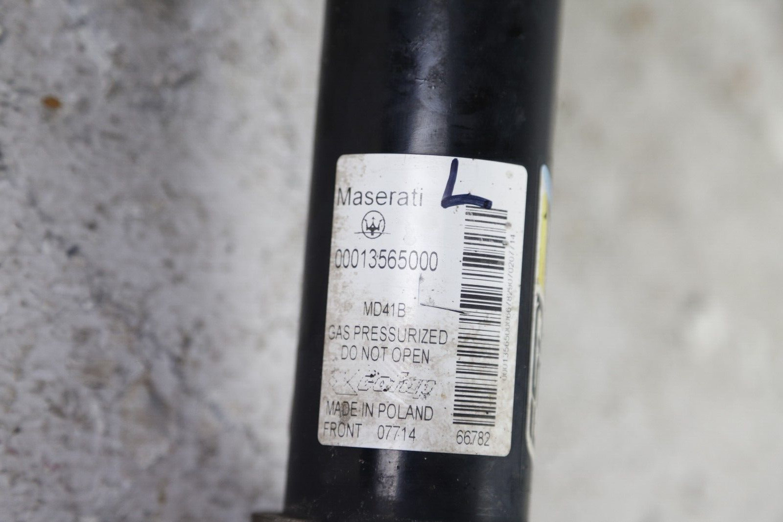14-17 MASERATI GHIBLI AWD LEFT OR RIGHT FRONT STRUT SHOCK SPRING ABSORBER 60K