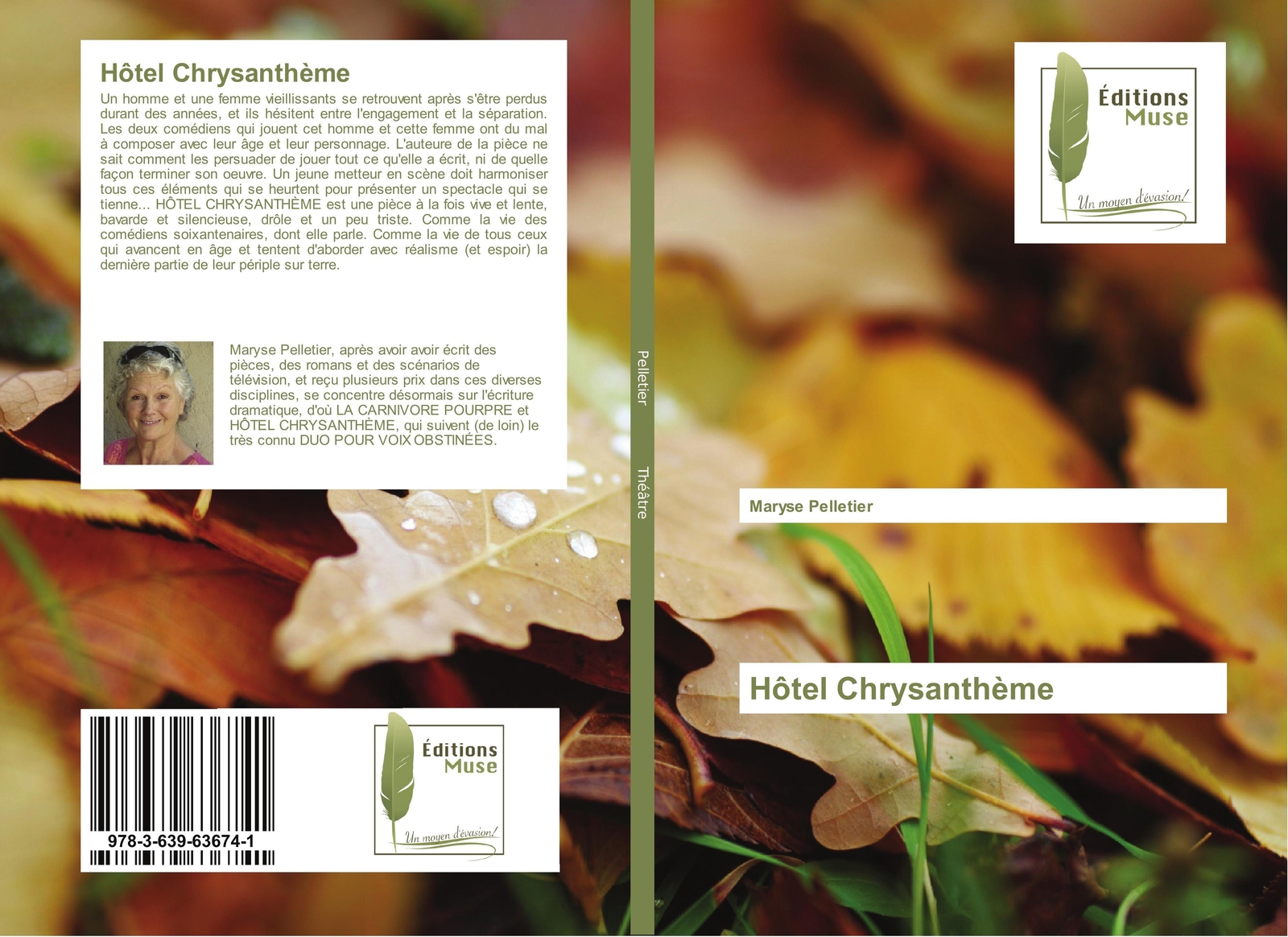 Thumbnail - Maryse Pelletier | Hôtel Chrysanthème | Taschenbuch | Französisch