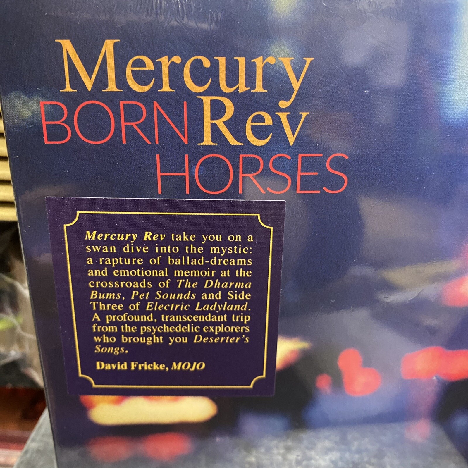 MERCURY REV - Born Horses (2024) NEW SEALED CD ALBUM- Digipack (Bella Union)