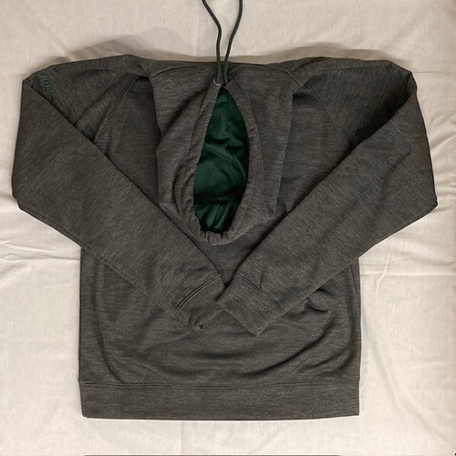 *NWT* MICHIGAN STATE SPARTANS Colosseum Gray/Green NCAA Pullover Hoodie (M) - Picture 10 of 10