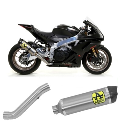 Auspuff +Link Racing Arrow Tita F Carb APRILIA RSV4 1100 Factory 2019 > 2020