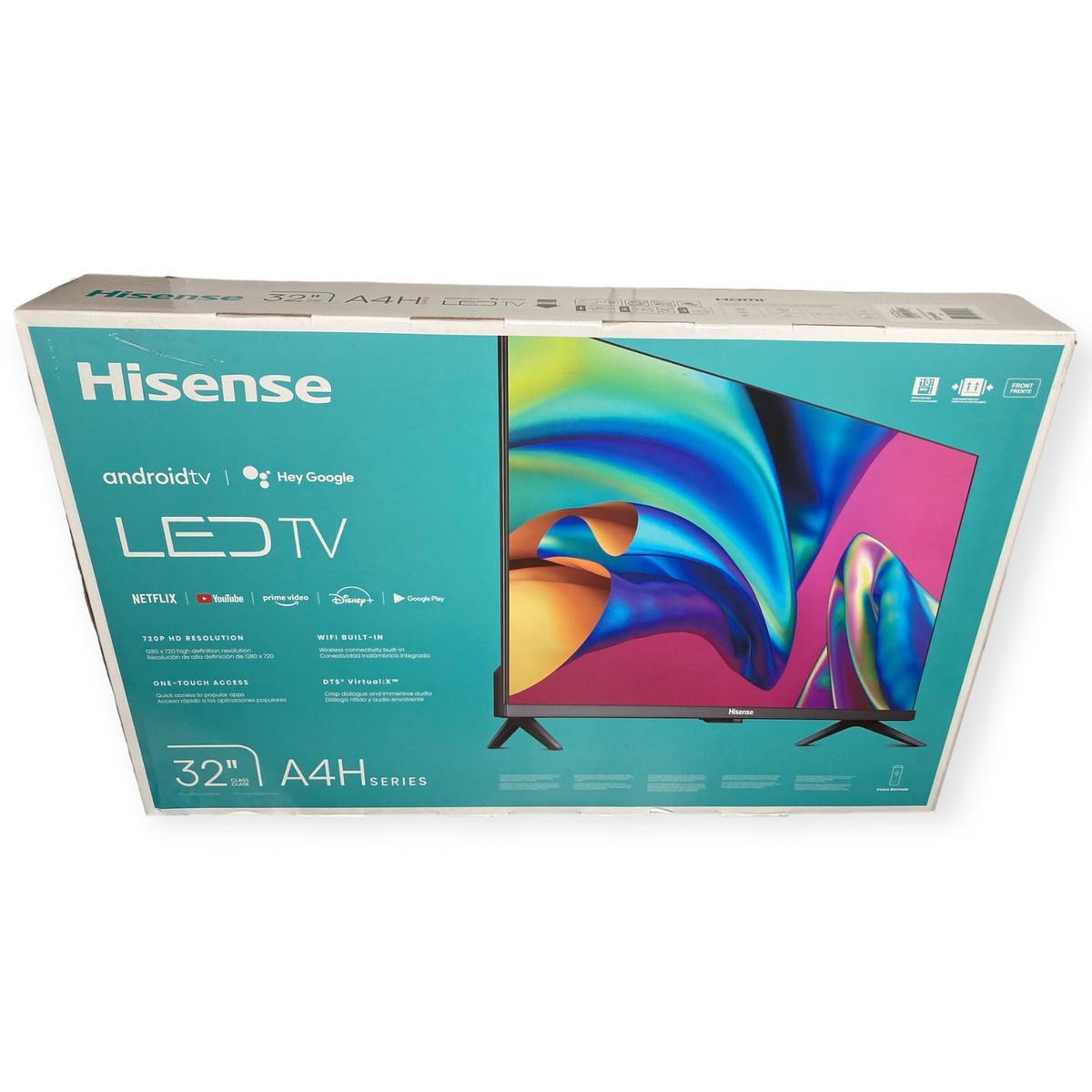 NIB SEALED Hisense TV A4 Series 32 A4H 32'' 720P HD LED NIB SEALED Hisense TV A4 Series 32 A4H 32'' 720P HD LED