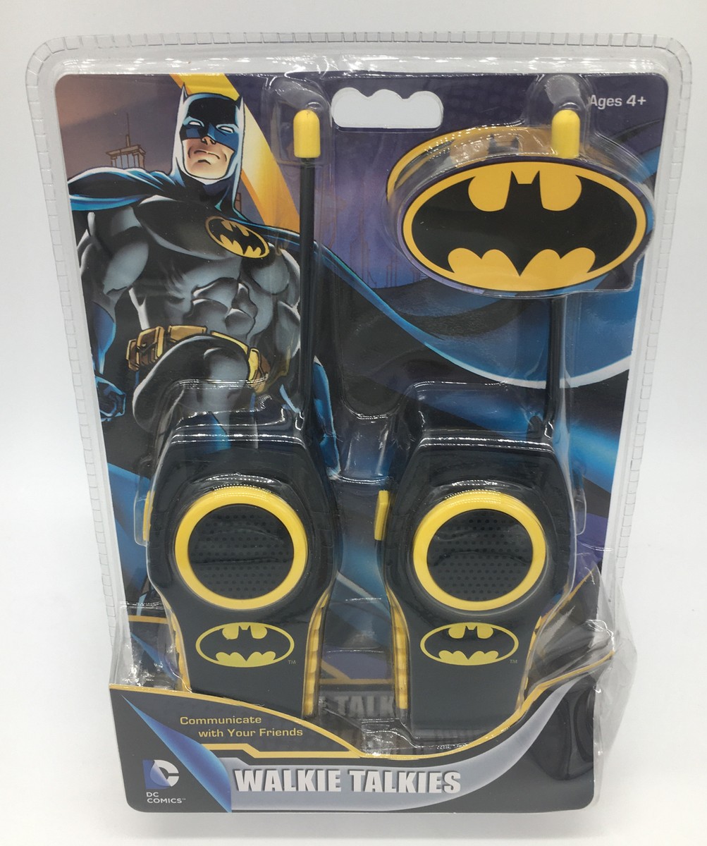 Batman Walkie Talkies DC Comics Justice League New Sealed 2014