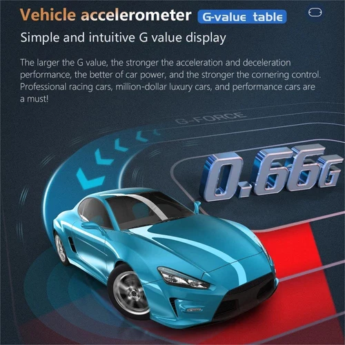OBD2+GPS HUD Gauge Car Digital Head Up Display Speedometer Turbo RPM Alarm Temp - Picture 13 of 18