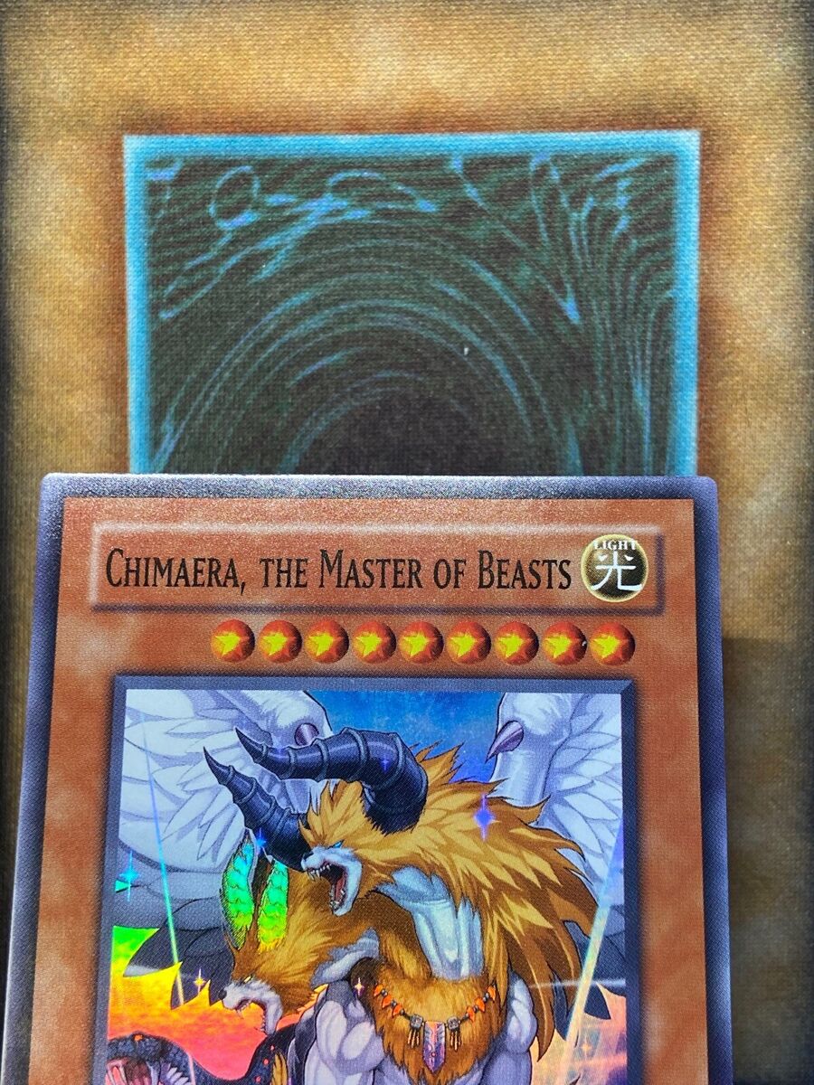 Yugioh Chimera, the Master of Beasts WCPS-AE803 Super Rare Yugioh Chimera, the Master of Beasts WCPS-AE803 Super Rare