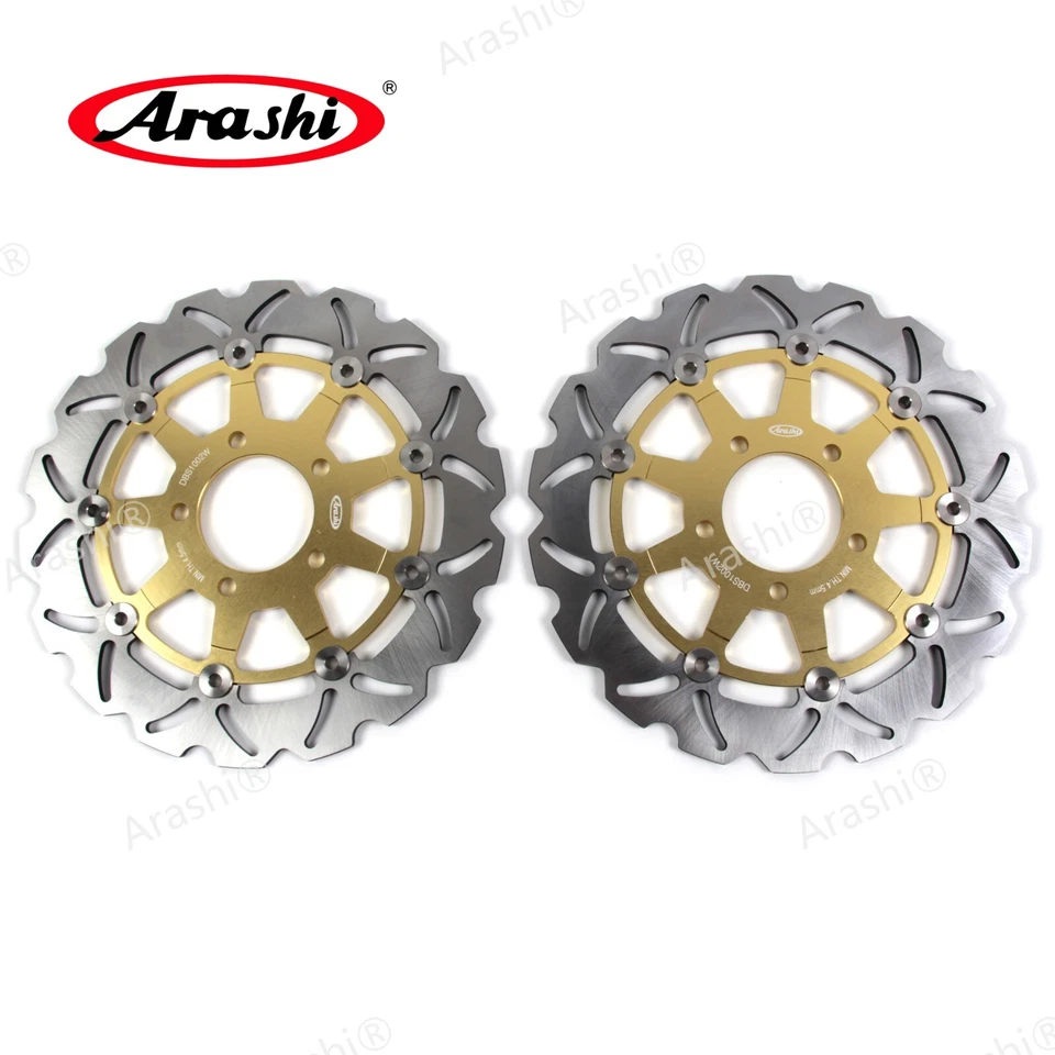 Rotor de disco de freno delantero trasero y pastillas de freno para Suzuki SV650S 2003-2009 2004 2005 Foto 4 de 4