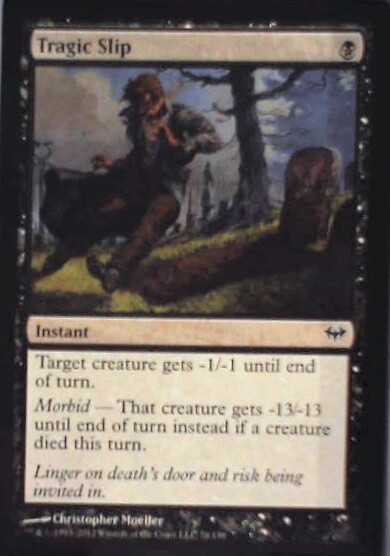 Tragic Slip - Dark Ascension: #76, Magic: The Gathering Nm R51 | eBay