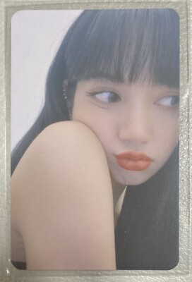 BLACKPINK - The Album Official Pre Order Gift Rose Jennie Jisu