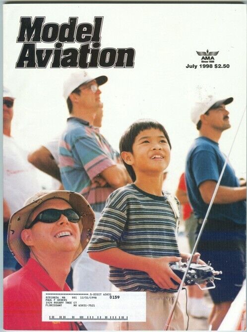 MODEL AVIATION Magazine July 1998 Ascender: RC delta canard by Bill Winter