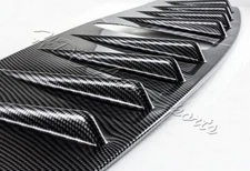 For 15-18 Subaru WRX STI Carbon Fiber Style Shark Fin Rear Roof Vortex Spoiler