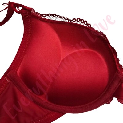Add 2 Cup Sizes Extreme Ultimate Padding Power Lift Lace Trim Push
