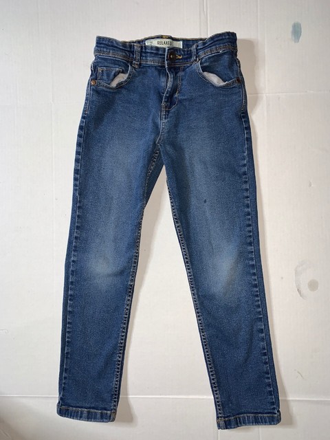 Preowned- Primark Relaxed Fit Stretch Denim Jeans Boys (Size 8-9Y) | eBay