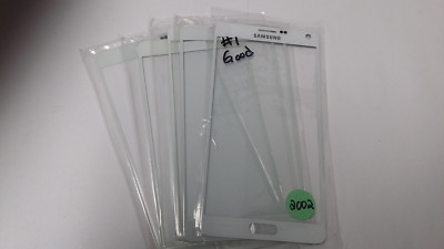 Samsung Note 4 Front LCD Glass Touch Screen White (Lot of 5)
