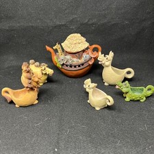 Pete Apsit Miniature Tea Set Noah's Ark Holy Herd