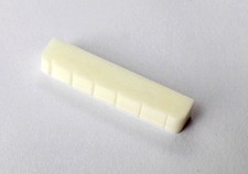 Genuine Real Bone Nut Slotted 43mm for Gibson Les Paul Ibanez Guitar Shape Tone