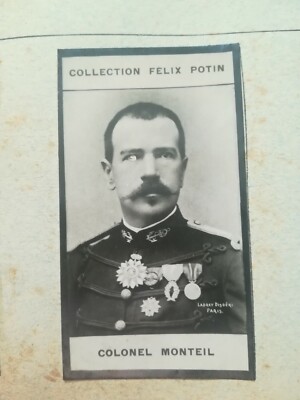 tk212 FELIX POTIN 1. ALBUM 1902 Entdecker Frankreich Oberst Louis Monteil